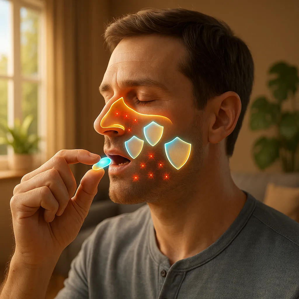 how antihistamines block allergy symptoms