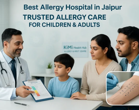 Best allergy hospital in Jaipur with Skin Prick Test and long-term allergy treatment at KiMi Health Hub Allergy & HBOT Centre